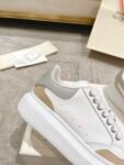 Alexander Mcqueen  White and Khaki Grey