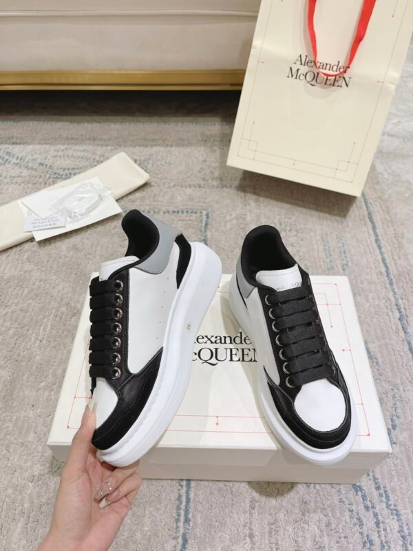 Alexander Mcqueen  White and Black Grey
