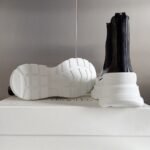 Alexander Mcqueen  Chelsea Boots White and Black