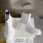 Alexander Mcqueen Chelsea Boots White