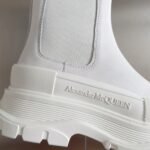 Alexander Mcqueen Chelsea Boots White