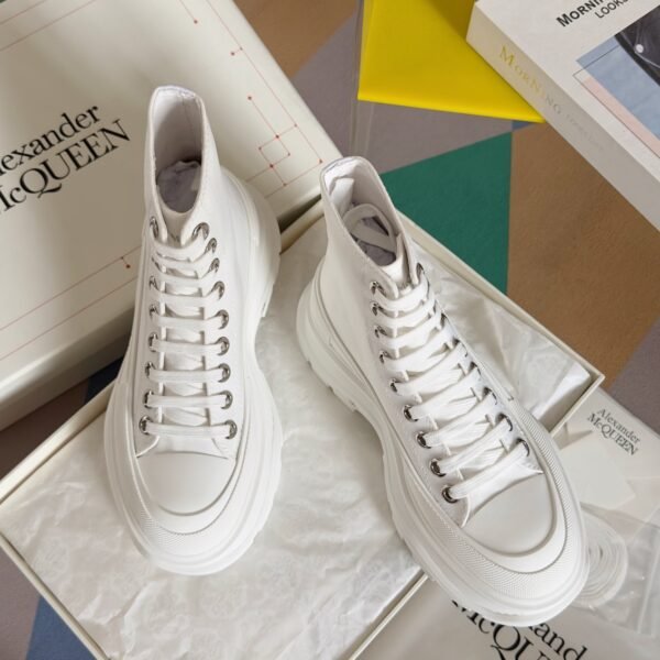 Alexander Mcqueen Lace-up White
