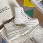 Alexander Mcqueen Lace-up White