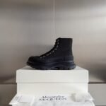 Alexander Mcqueen Lace-up Black