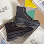 Alexander Mcqueen Lace-up Black