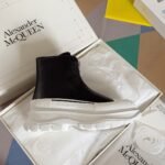 Alexander Mcqueen  Zipper Black and White