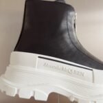 Alexander Mcqueen  Zipper Black and White