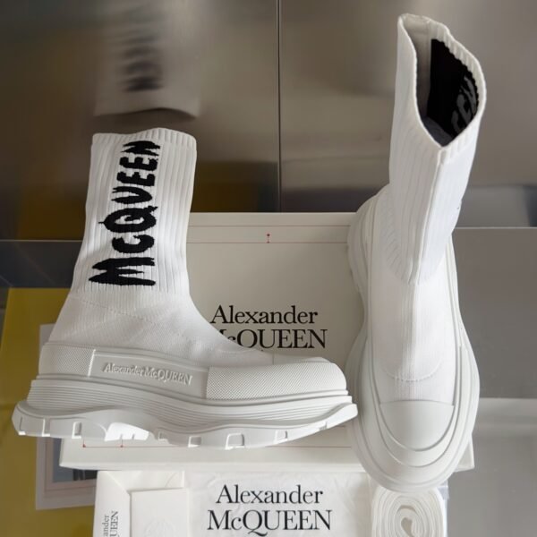 Alexander Mcqueen  Sock  White