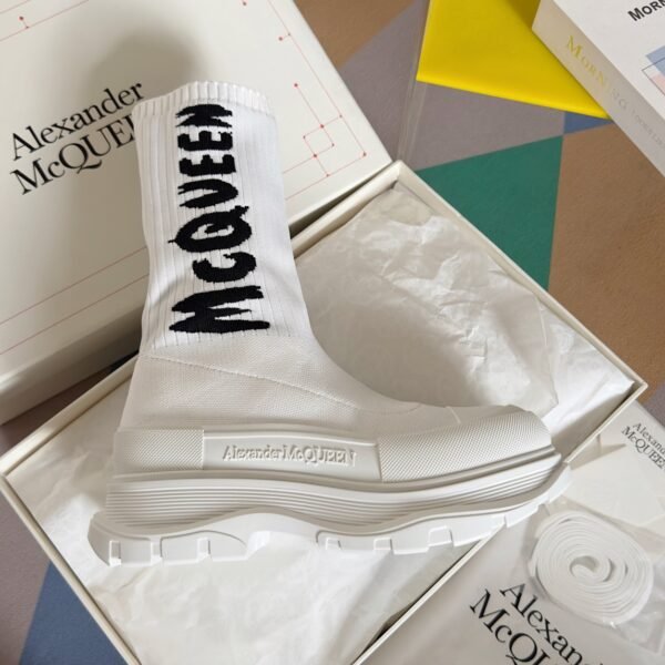 Alexander Mcqueen  Sock  White