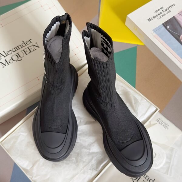 Alexander Mcqueen Sock Black