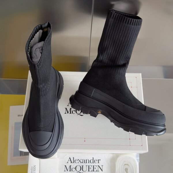 Alexander Mcqueen Sock Black