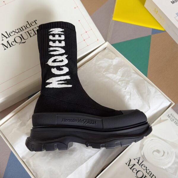 Alexander Mcqueen Sock Black