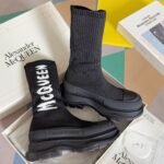 Alexander Mcqueen Sock Black