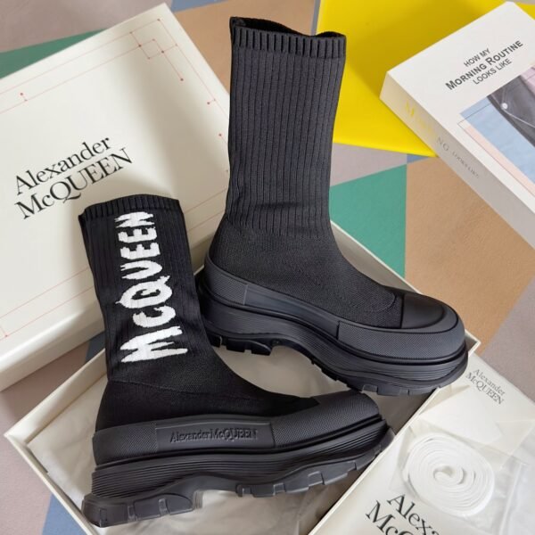 Alexander Mcqueen Sock Black