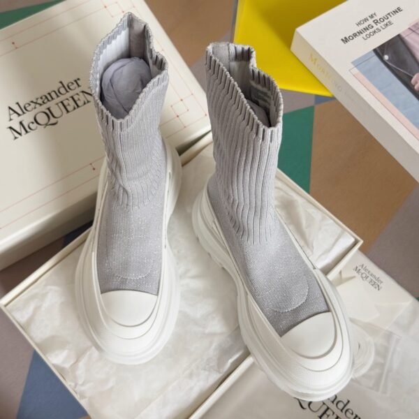 Alexander Mcqueen  Sock  Grey