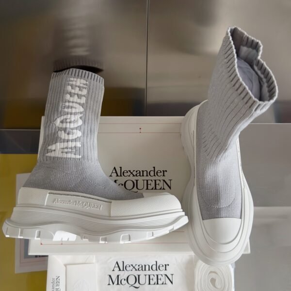 Alexander Mcqueen  Sock  Grey
