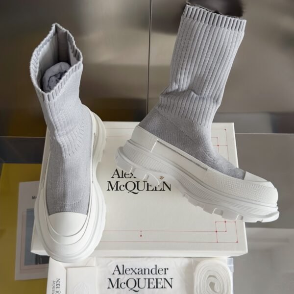 Alexander Mcqueen  Sock  Grey