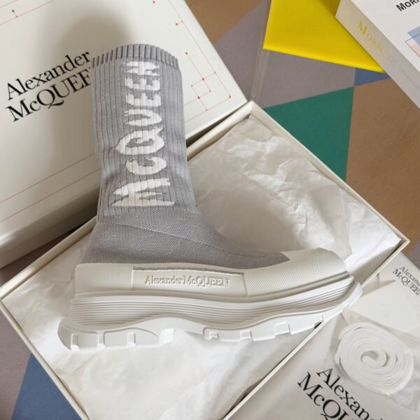 Alexander Mcqueen  Sock  Grey