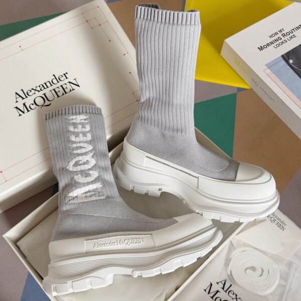 Alexander Mcqueen  Sock  Grey