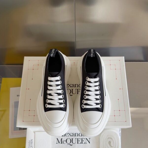 Alexander Mcqueen  Tread Slick  Black and White