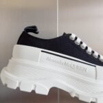 Alexander Mcqueen  Tread Slick  Black and White