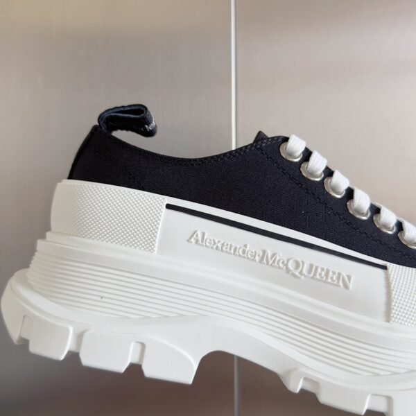Alexander Mcqueen  Tread Slick  Black and White