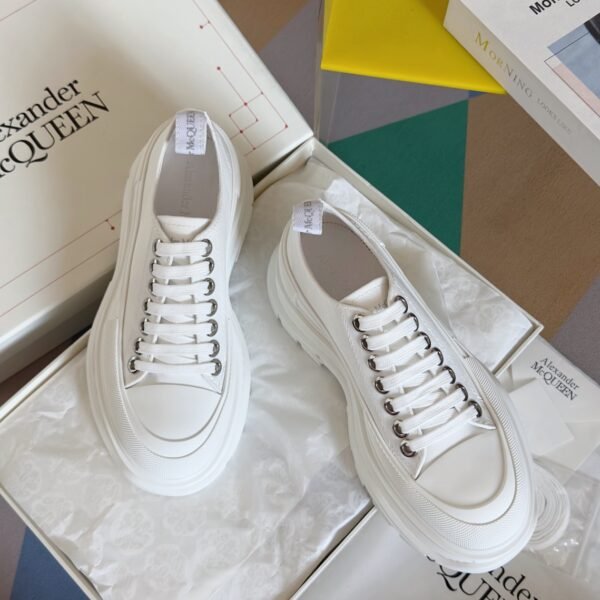 Alexander Mcqueen Tread Slick White