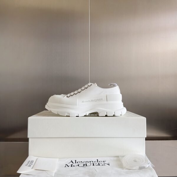 Alexander Mcqueen Tread Slick White
