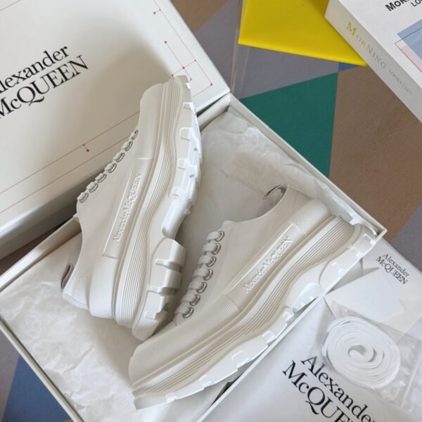 Alexander Mcqueen Tread Slick White