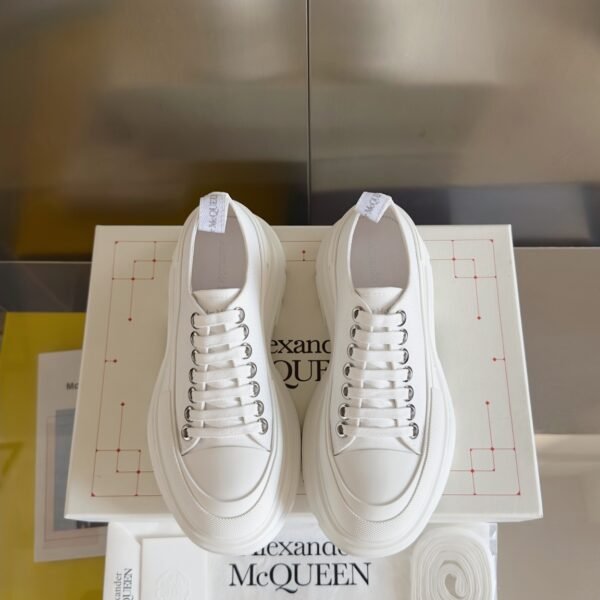 Alexander Mcqueen Tread Slick White