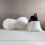 Alexander Mcqueen  Tread Slick  White and Red Black
