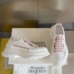 Alexander Mcqueen  Tread Slick  White and Red