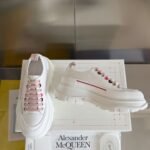 Alexander Mcqueen  Tread Slick  White and Red