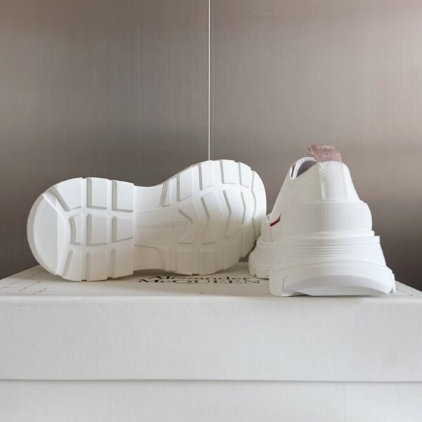 Alexander Mcqueen  Tread Slick  White and Red