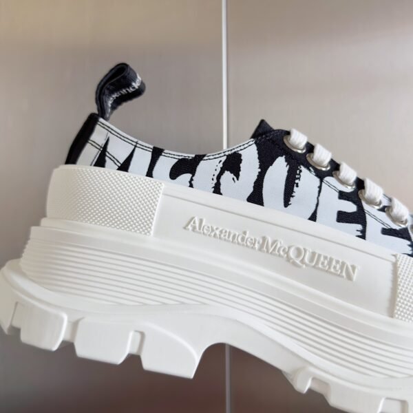 Alexander Mcqueen  Tread Slick  Graffiti Black