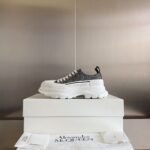 Alexander Mcqueen  Tread Slick  Grey and White