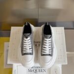Alexander Mcqueen  Tread Slick  Grey and White