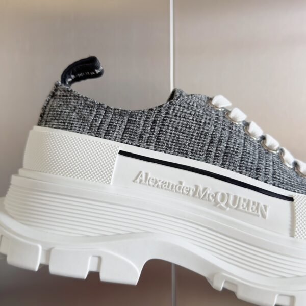Alexander Mcqueen  Tread Slick  Grey and White