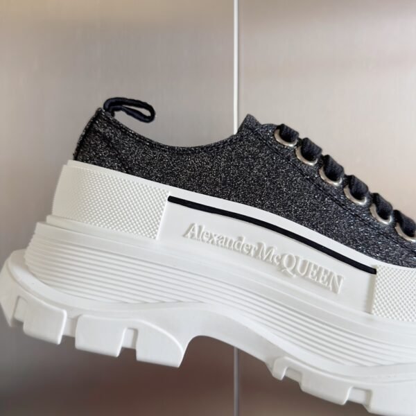 Alexander Mcqueen  Tread Slick  Black and White
