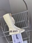 Miu Miu Taekwondo Shoes Sneaker Gold Long