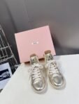 Miu Miu  Taekwondo Shoes Sneaker Gold Medium