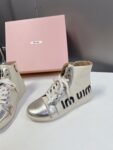 Miu Miu  Taekwondo Shoes Sneaker Gold Medium