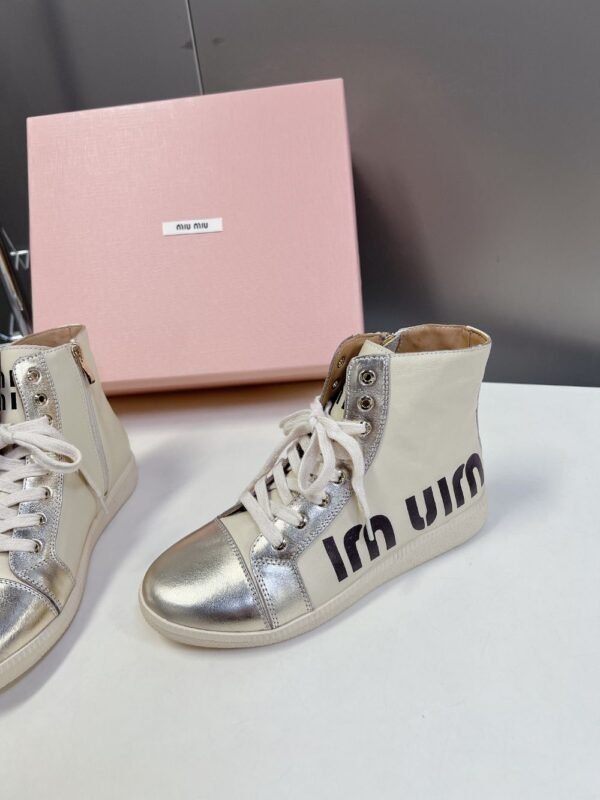 Miu Miu  Taekwondo Shoes Sneaker Gold Medium