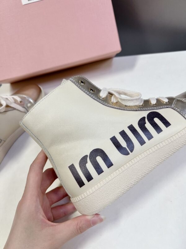 Miu Miu  Taekwondo Shoes Sneaker Gold Medium