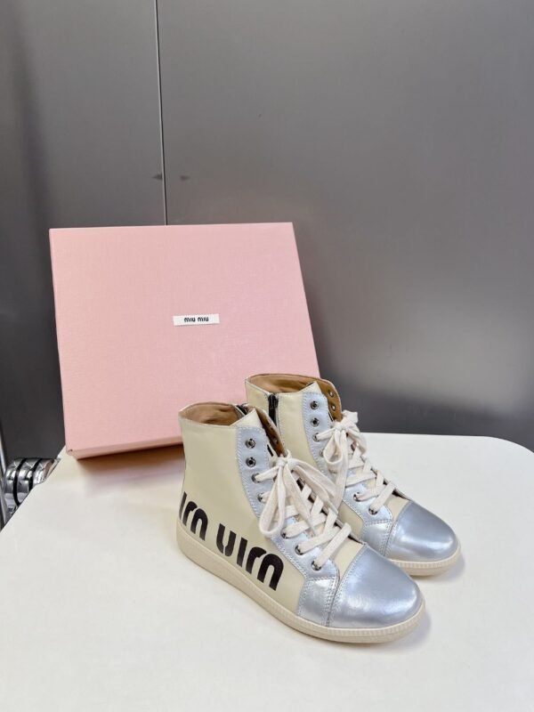 Miu Miu  Taekwondo Shoes Sneaker Silver medium