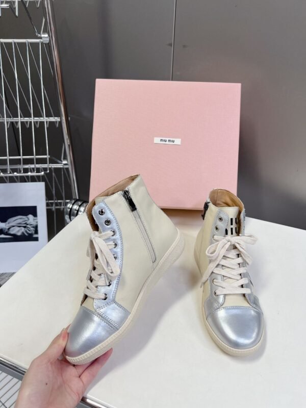 Miu Miu  Taekwondo Shoes Sneaker Silver medium