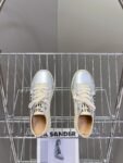 Miu Miu  Taekwondo Shoes Sneaker Silver Low
