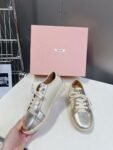 Miu Miu Taekwondo Shoes Sneaker Gold Low