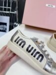 Miu Miu Taekwondo Shoes Sneaker Gold Low