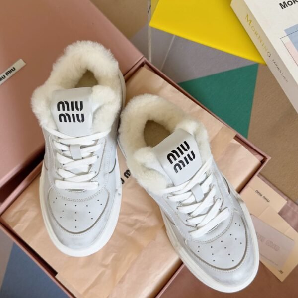 Miu Miu  Sneaker  White Grey
